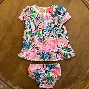 Lily Pulitzer baby shift dress, 6-12 months. Worn once, in like new condition.